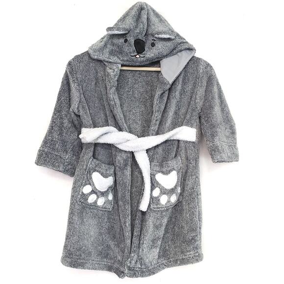 Cat & Jack | Koala Face Hooded Robe Super Soft - Picture 1 of 8